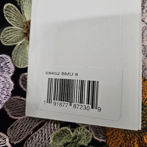 Mac Duggal Floral Embroidered Boat Neck Long Sleeve Midi Dress SZ 10 & 18 NWT - Picture 7 of 16